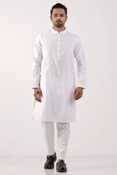 Men Panjabi (White)
